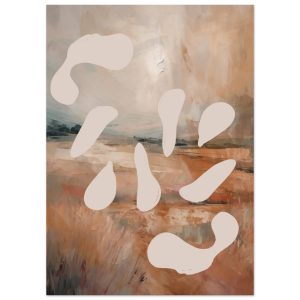 Artfulprints Abstract – Forest drops poster 50×70 cm Artfulprints Abstract – Forest drops poster 50×70 cm
