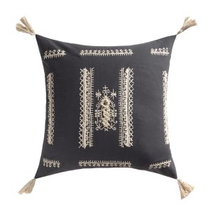 Calma House Kussenhoes Traste – Donkergrijs – 60×60 Calma House Kussenhoes Traste – Donkergrijs – 60×60