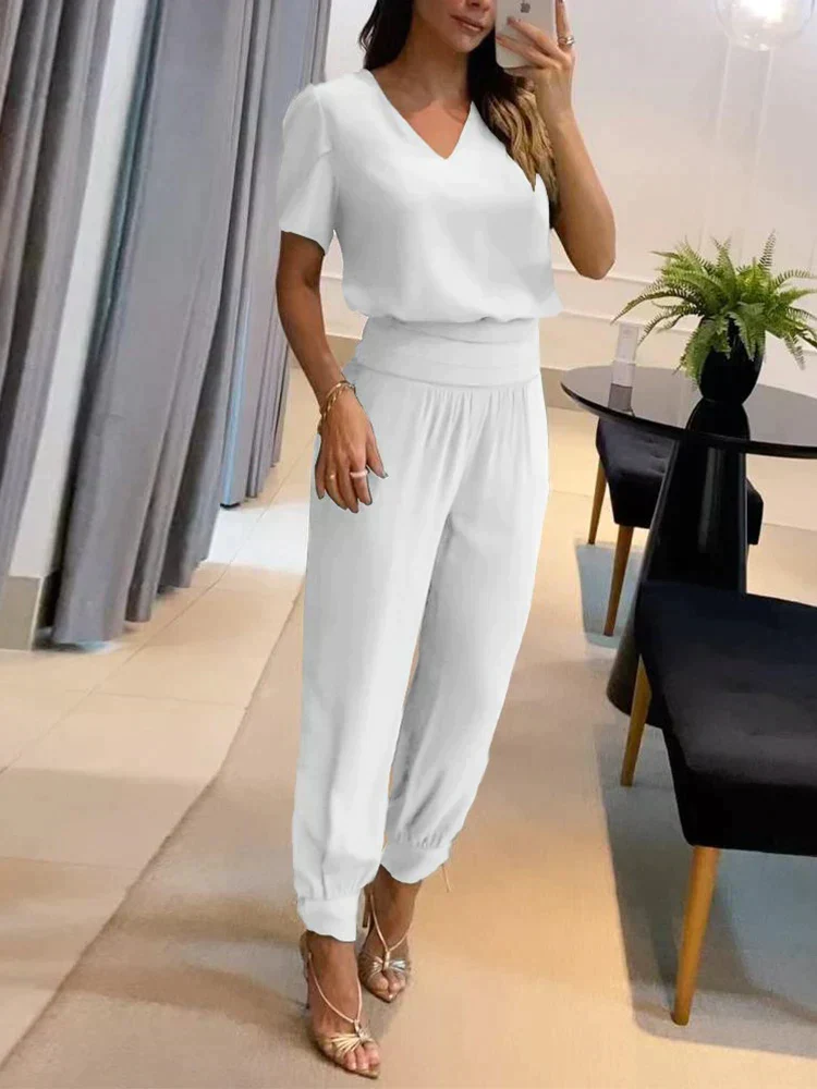 Top & broek set dames – Voor de lente en de zomer