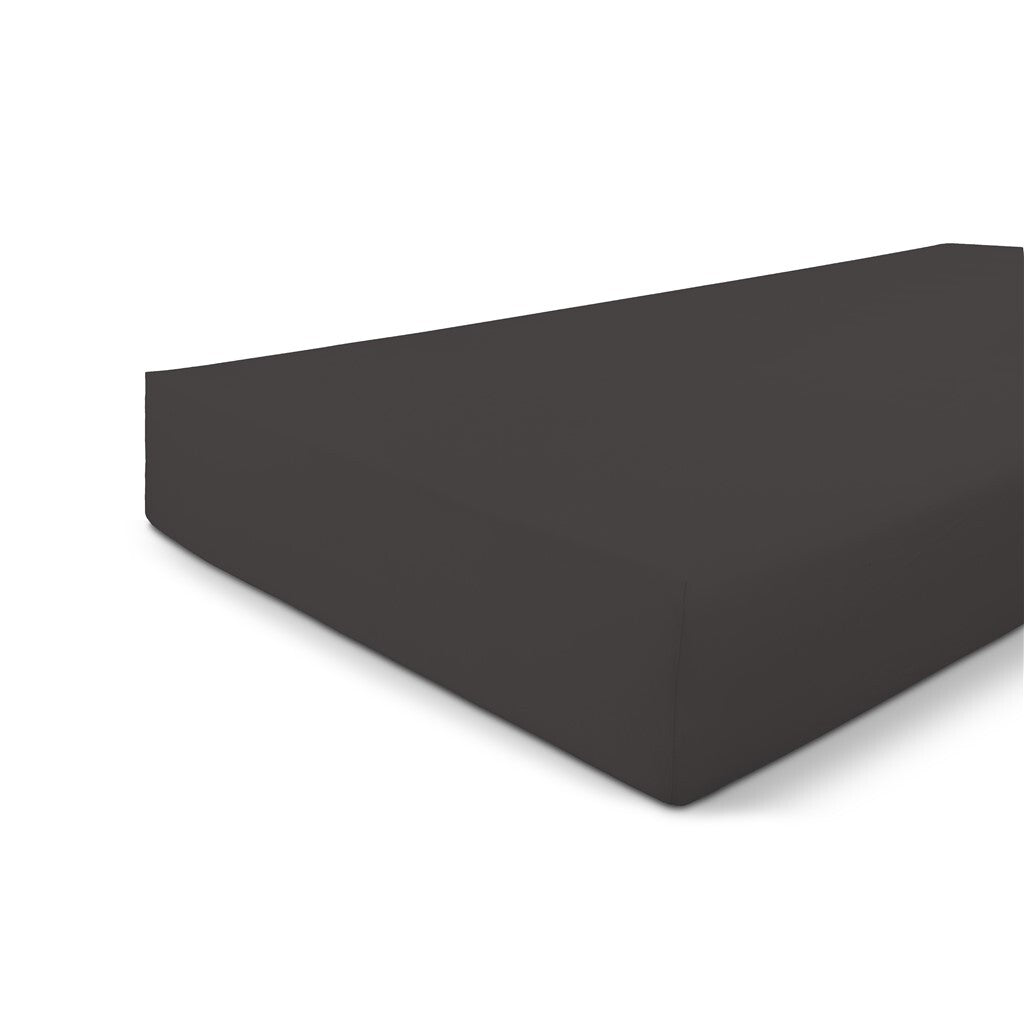 Byrklund - Hoeslaken Jersey - 80x200 cm - Antraciet