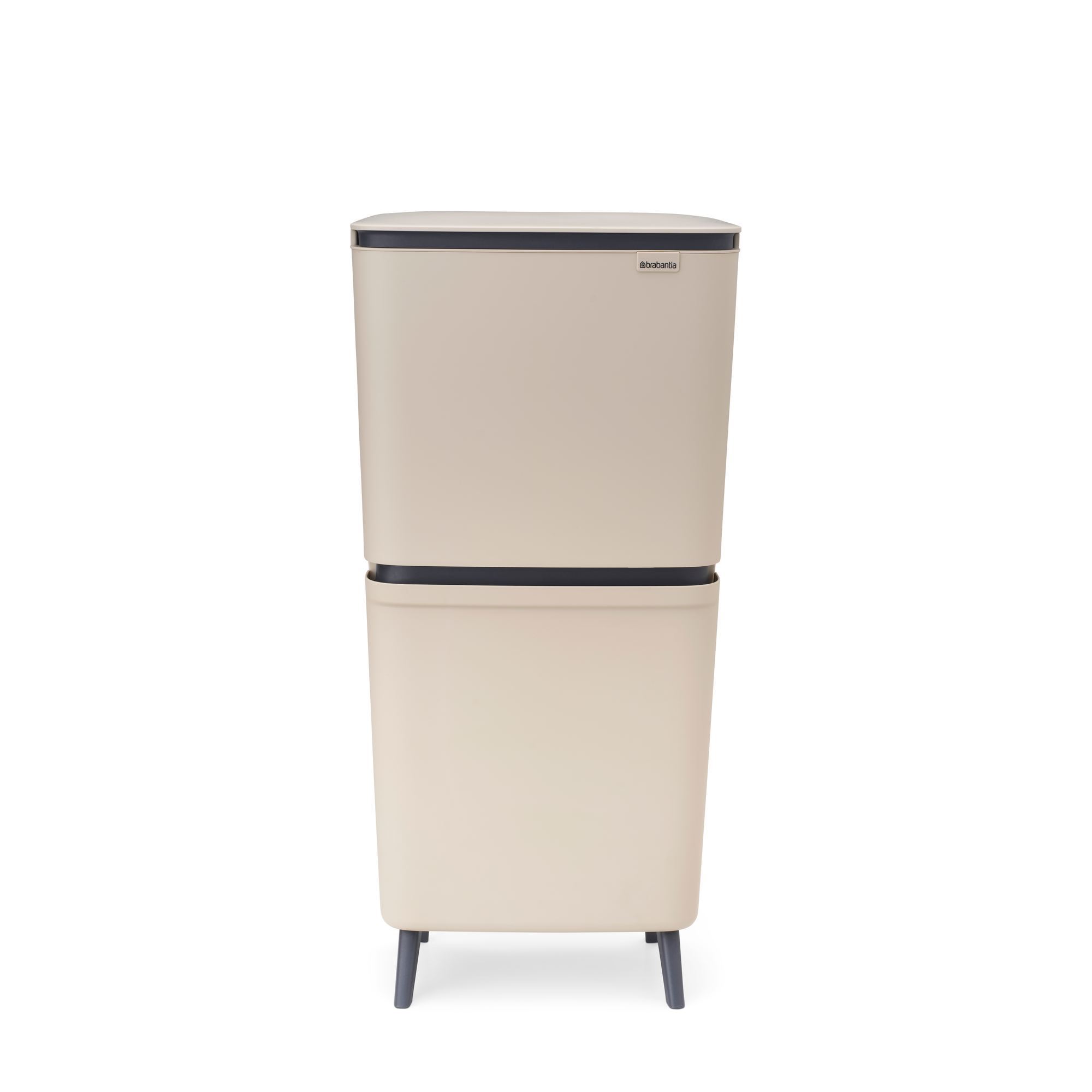 Brabantia SortUp Recycle Prullenbak Hi, 20+25 liter - Soft Beige