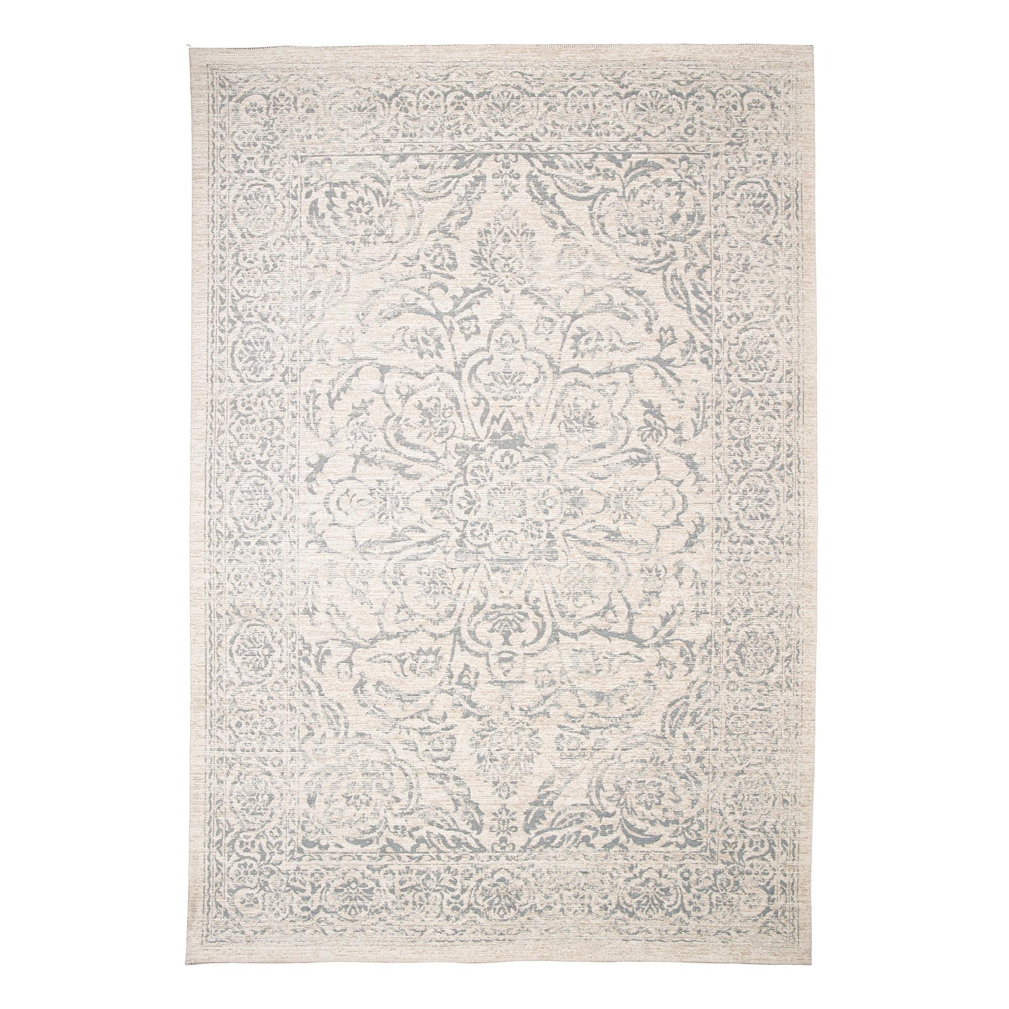 AFK Living vloerkleed Byzance - gerecyclede vezels - grijs - 200 x 290