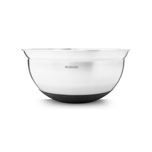 Brabantia Profile Mengkom met antislip bodem, 3,0 liter – Matt Steel Brabantia Profile Mengkom met antislip bodem, 3,0 liter – Matt Steel