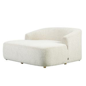 DÉJA Living Loveseat Sarah – Beige Stof – 145x145x72cm DÉJA Living Loveseat Sarah – Beige Stof – 145x145x72cm