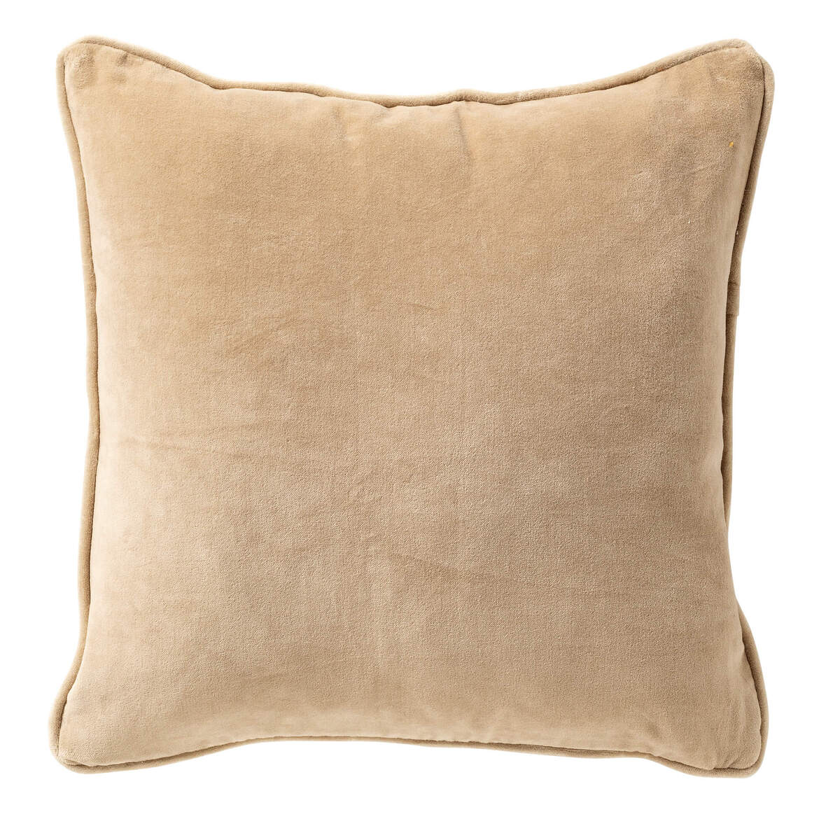 CARINA - kussenhoes 45x45 cm - 100% katoen - Pumice Stone - beige