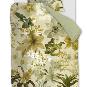 Beddinghouse dekbedovertrek Kiley – 140×200/220 cm – groen Beddinghouse dekbedovertrek Kiley – 140×200/220 cm – groen