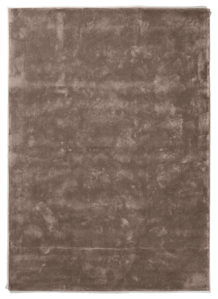DÉJA Living Vloerkleed Roke - Bruin Tencel - 250x350cm
