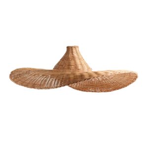 Calma House Plafondlampenkap Salakot – Naturel – Diam. 50×20 Calma House Plafondlampenkap Salakot – Naturel – Diam. 50×20