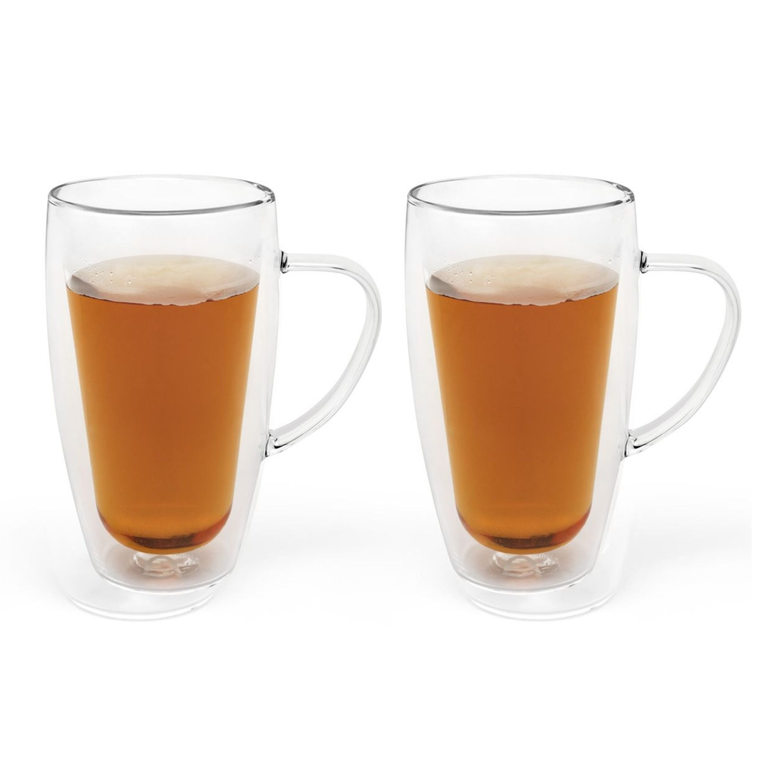 Bredemeijer -Dubbelwandig glas koffie/thee 320ml s/2