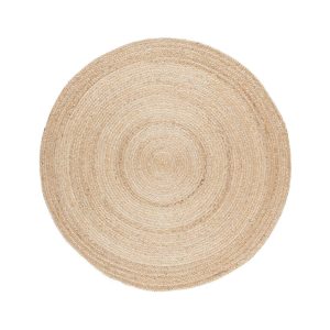 AFK Living vloerkleed Natura – handgemaakt – Jute – 120 x 120 cm AFK Living vloerkleed Natura – handgemaakt – Jute – 120 x 120 cm