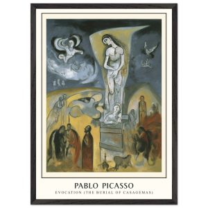Artfulprints Poster met Lijst Pablo Picasso – Evocation – 50×70 cm – M Artfulprints Poster met Lijst Pablo Picasso – Evocation – 50×70 cm – M