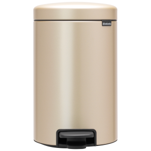 Brabantia NewIcon Pedaalemmer, 12 liter, kunststof binnenemmer – Metal Brabantia NewIcon Pedaalemmer, 12 liter, kunststof binnenemmer – Metal