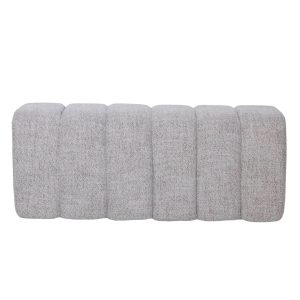 DÉJA Living Eetkamerbank Bogense – Taupe Stof – 120x45x48cm DÉJA Living Eetkamerbank Bogense – Taupe Stof – 120x45x48cm