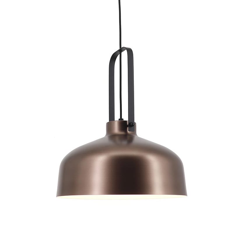 Artdelight hanglamp Mendoza - 1 lichts - 37.5 x 160 cm - bruin