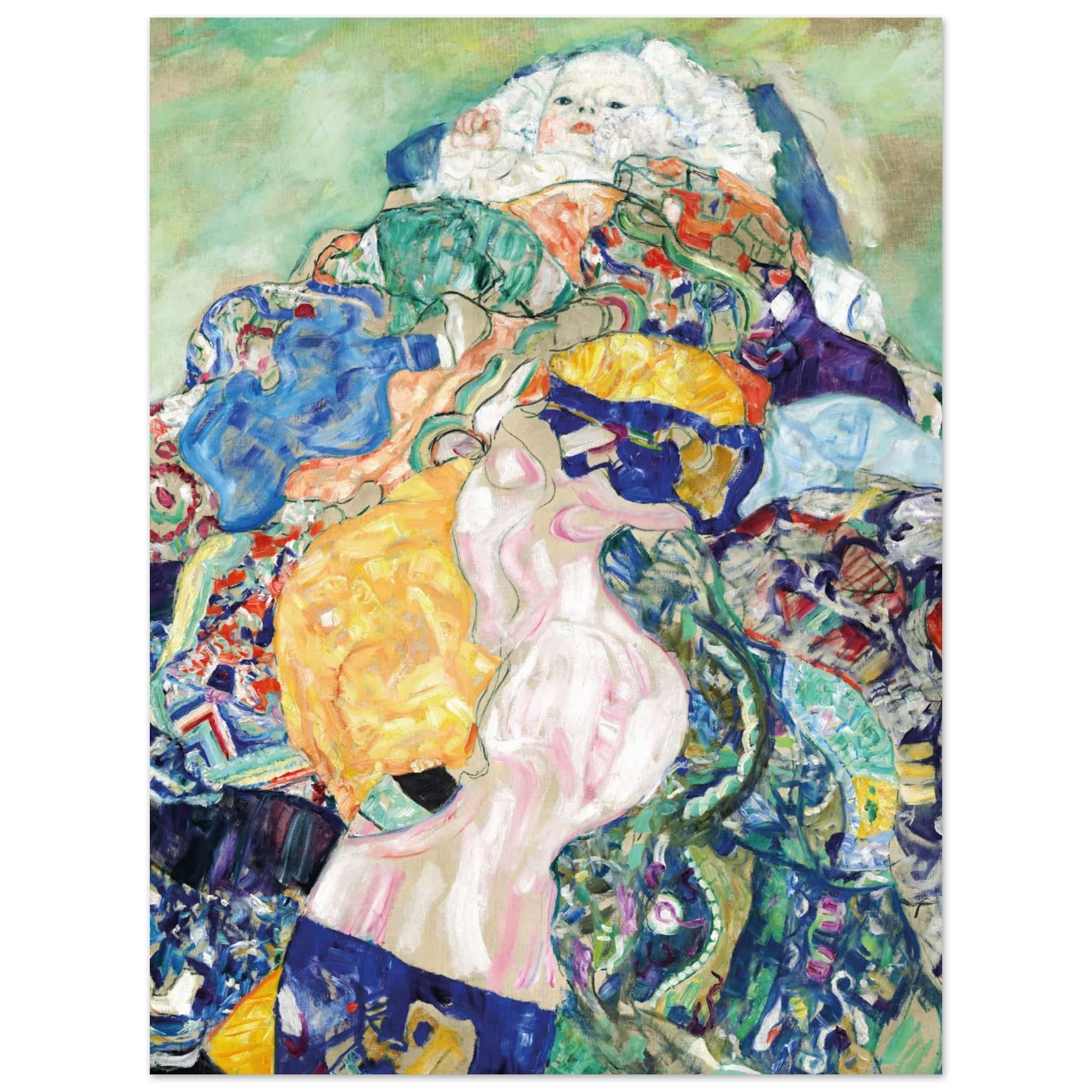 Artfulprints Poster Gustav Klimt - Infant - 30x40 cm - Meerkleurig