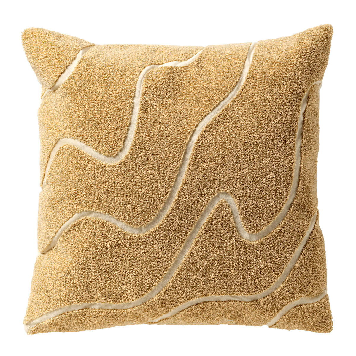 CIRI - kussenhoes 45x45 cm - bouclé - Semolina - beige