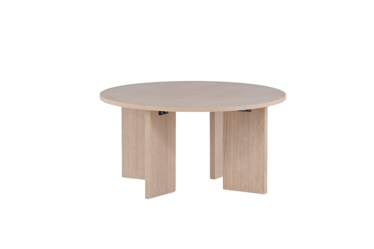 BRAM Salontafel Pantano - ø80 cm - Whitewash