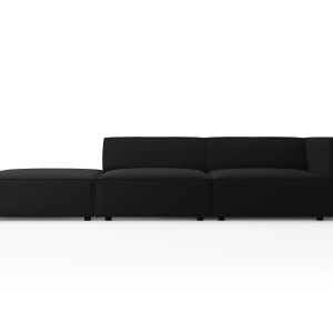 Cosmopolitan Design linker bank Arendal 4-zits, flueel, zwart – 102×26 Cosmopolitan Design linker bank Arendal 4-zits, flueel, zwart – 102×26