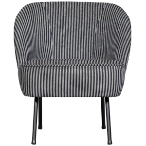WOOOD fauteuil 3D Vogue – Streep – Midden Bruin WOOOD fauteuil 3D Vogue – Streep – Midden Bruin