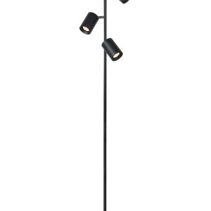 Artdelight vloerlamp Megano – 3 lichts – 25 x 160 cm – zwart Artdelight vloerlamp Megano – 3 lichts – 25 x 160 cm – zwart