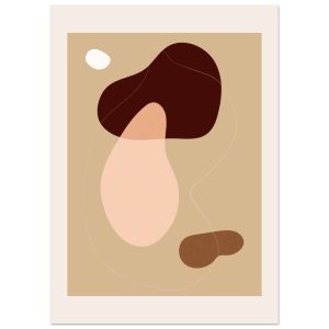 Artfulprints Boho wall art – Abstract earth III poster 50×70 cm Artfulprints Boho wall art – Abstract earth III poster 50×70 cm
