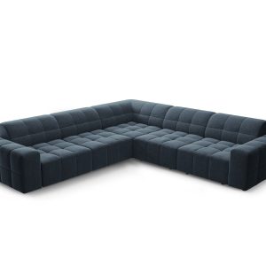 Cosmopolitan Design Symmetrische hoekbank CHICAGO 4-zits, chenille kon Cosmopolitan Design Symmetrische hoekbank CHICAGO 4-zits, chenille kon