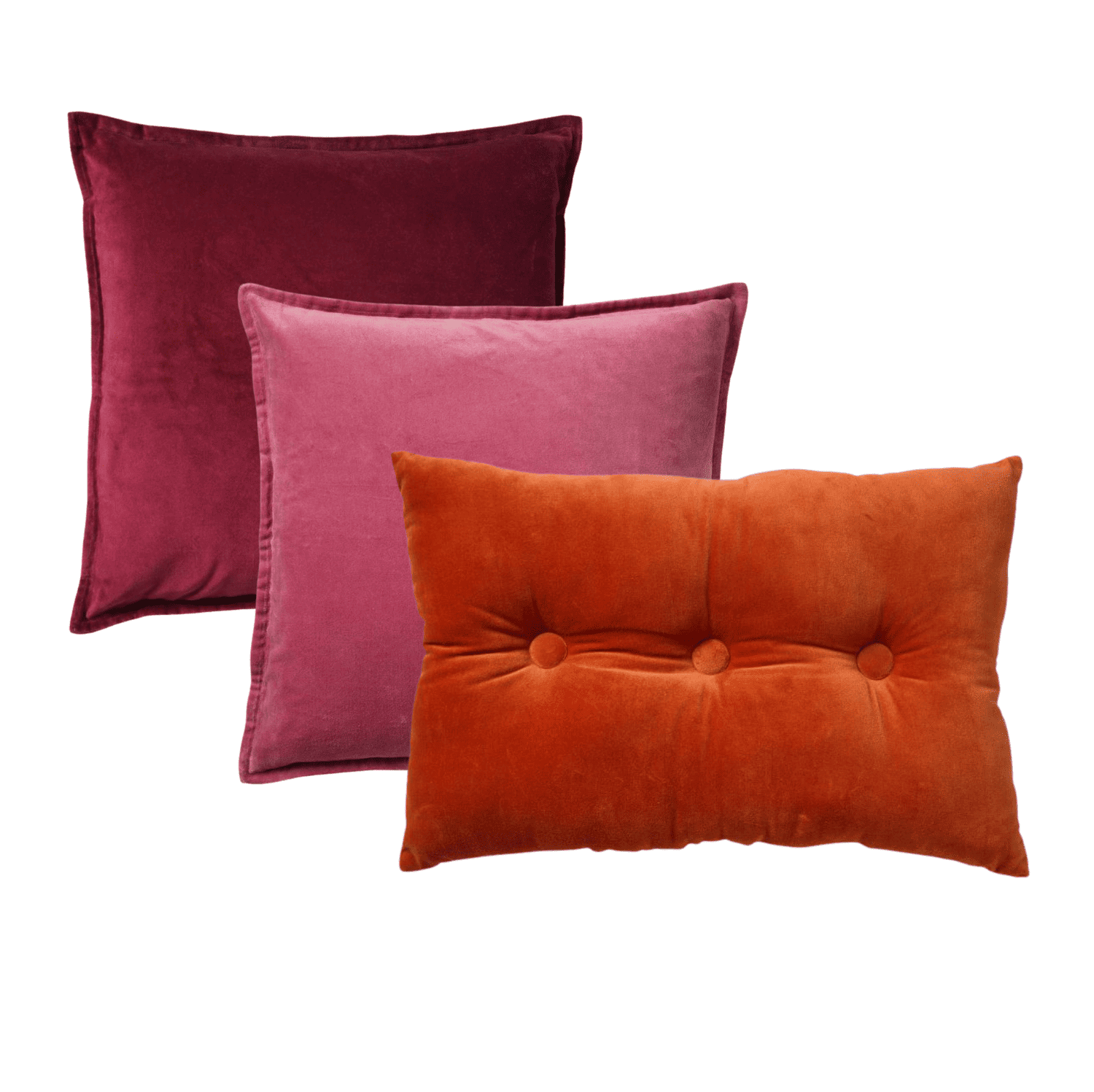 Dutch Decor - KUSSENSET - 3-delig - Caith & Valerie - 50x50 cm, 40x60