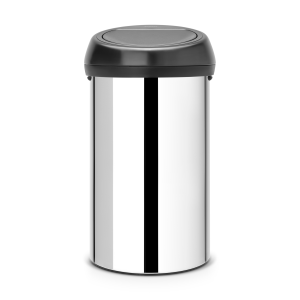 Brabantia Touch Bin afvalemmer, 60L – Brilliant Steel Brabantia Touch Bin afvalemmer, 60L – Brilliant Steel