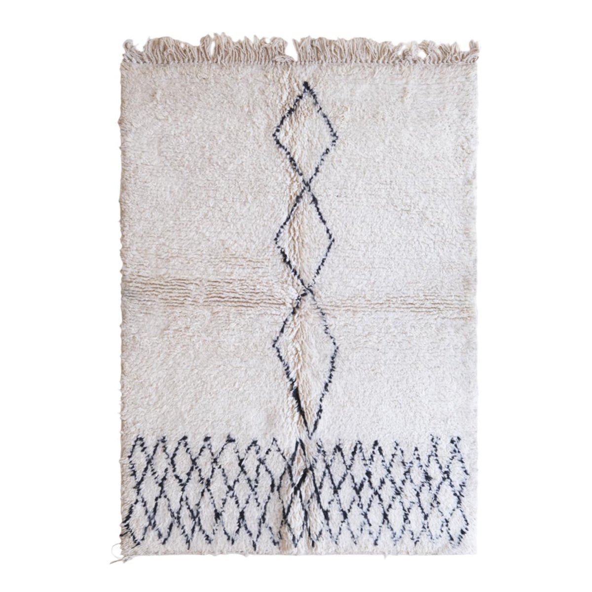 AFK Living vloerkleed Berber - handgemaakt - Wol - 228 x 161 cm