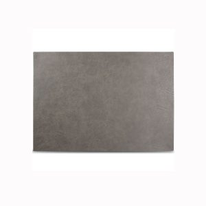 Bonbistro – Placemat 43x30cm lederlook grijs Layer – Set van 4 Bonbistro – Placemat 43x30cm lederlook grijs Layer – Set van 4