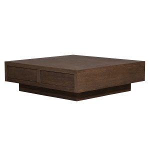DÉJA Living Salontafel Laurel – Vierkant – Eikenhout – 100x100cm
