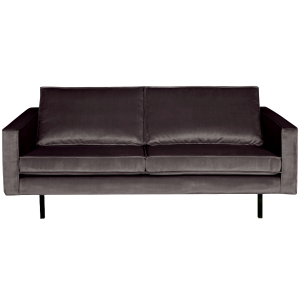 WOOOD 2,5-zits bank Rodeo – Velvet – Antraciet – 85x190x86 WOOOD 2,5-zits bank Rodeo – Velvet – Antraciet – 85x190x86