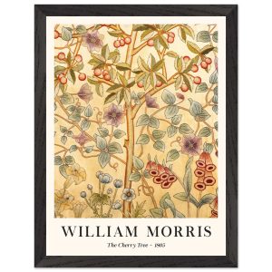 Artfulprints Poster met Lijst William Morris – The cherry tree 1895 II Artfulprints Poster met Lijst William Morris – The cherry tree 1895 II