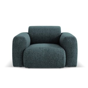 Cosmopolitan Design Fauteuil Nolio 2-zits, chenille, olie – 95x105x72c
