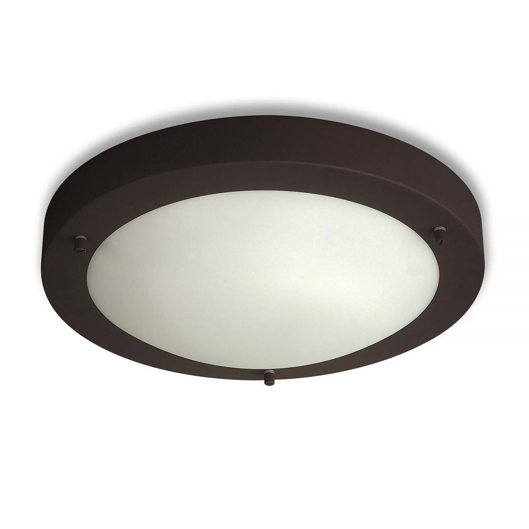 Artdelight plafondlamp Yuca - 1 lichts - 30 x 9 cm - zwart