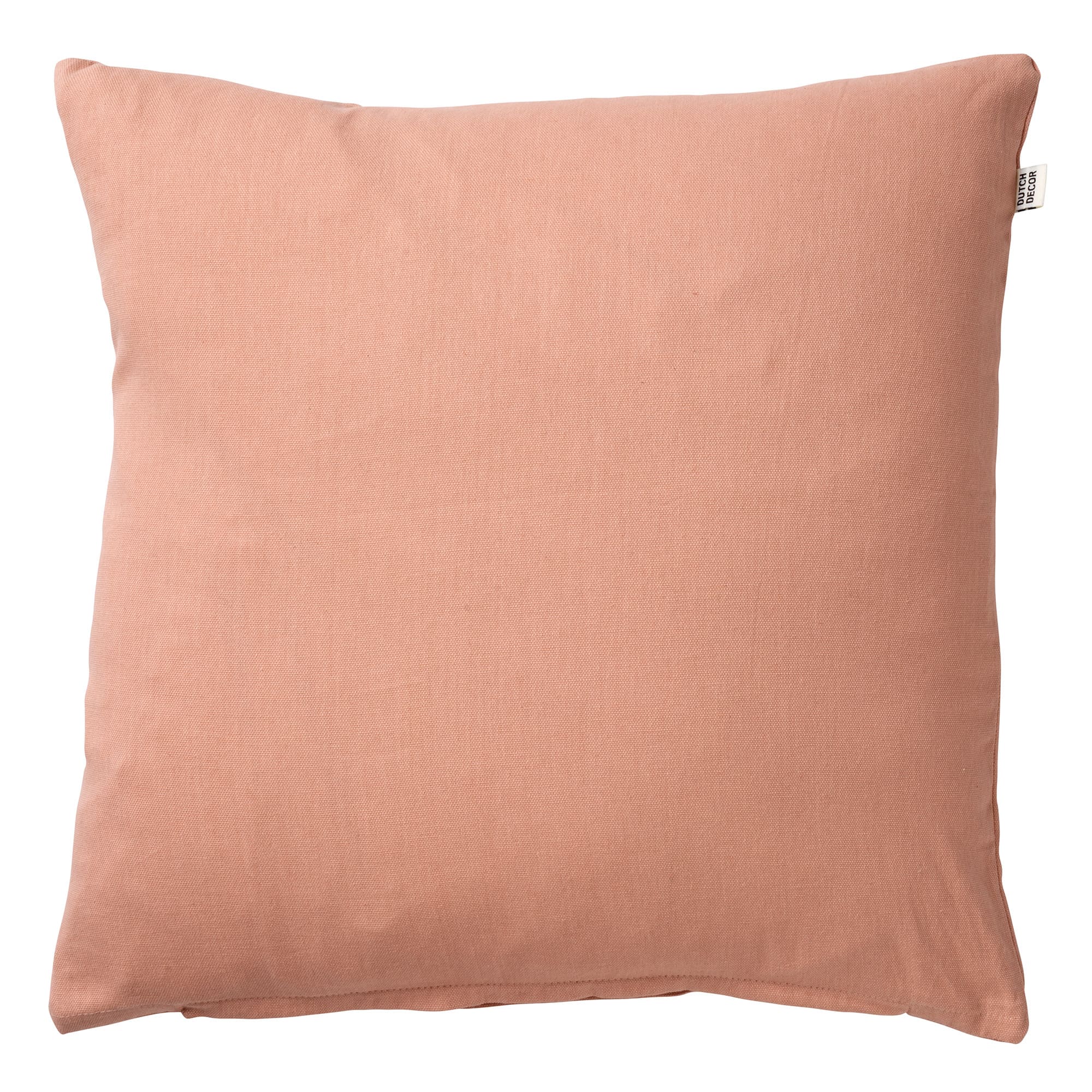 JAMES - sierkussen 45x45 cm - duurzaam katoen - effen kleur - Muted Cl