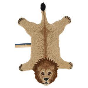 Doing Goods Moody Leeuw vloerkleed – Klein 96 x 65 x 2 cm Doing Goods Moody Leeuw vloerkleed – Klein 96 x 65 x 2 cm