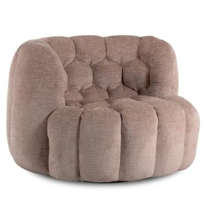 DÉJA Living Draaifauteuil Trones – Taupe – 100x98x72cm DÉJA Living Draaifauteuil Trones – Taupe – 100x98x72cm