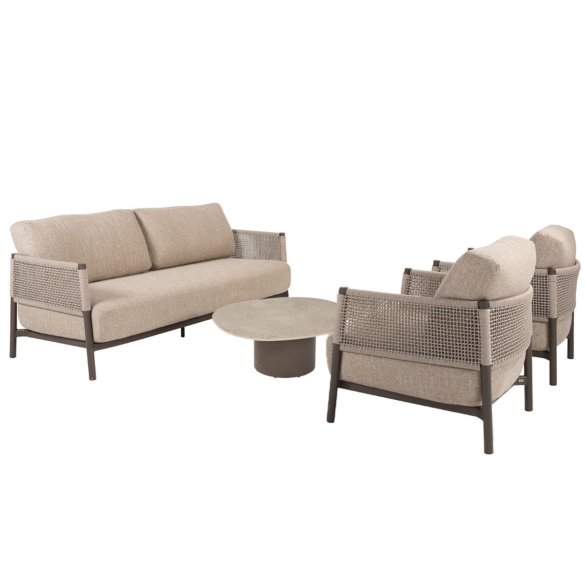 4 Seasons loungeset Savanne 4-delig - terre