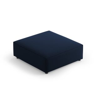 Cosmopolitan Design Poef Arendal flueel, koningsblauw – 80x102x40cm