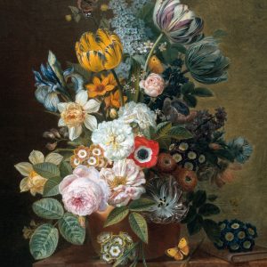 Art for the Home Canvas – Stilleven met Bloemen – 100x70cm Art for the Home Canvas – Stilleven met Bloemen – 100x70cm