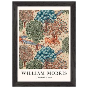 Artfulprints Poster met Lijst William Morris – The brook – A4 21×29.7 Artfulprints Poster met Lijst William Morris – The brook – A4 21×29.7
