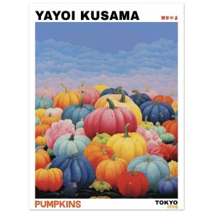 Artfulprints Poster Yayoi Kusama – Pumpkins – 30×40 cm – Meerkleurig Artfulprints Poster Yayoi Kusama – Pumpkins – 30×40 cm – Meerkleurig