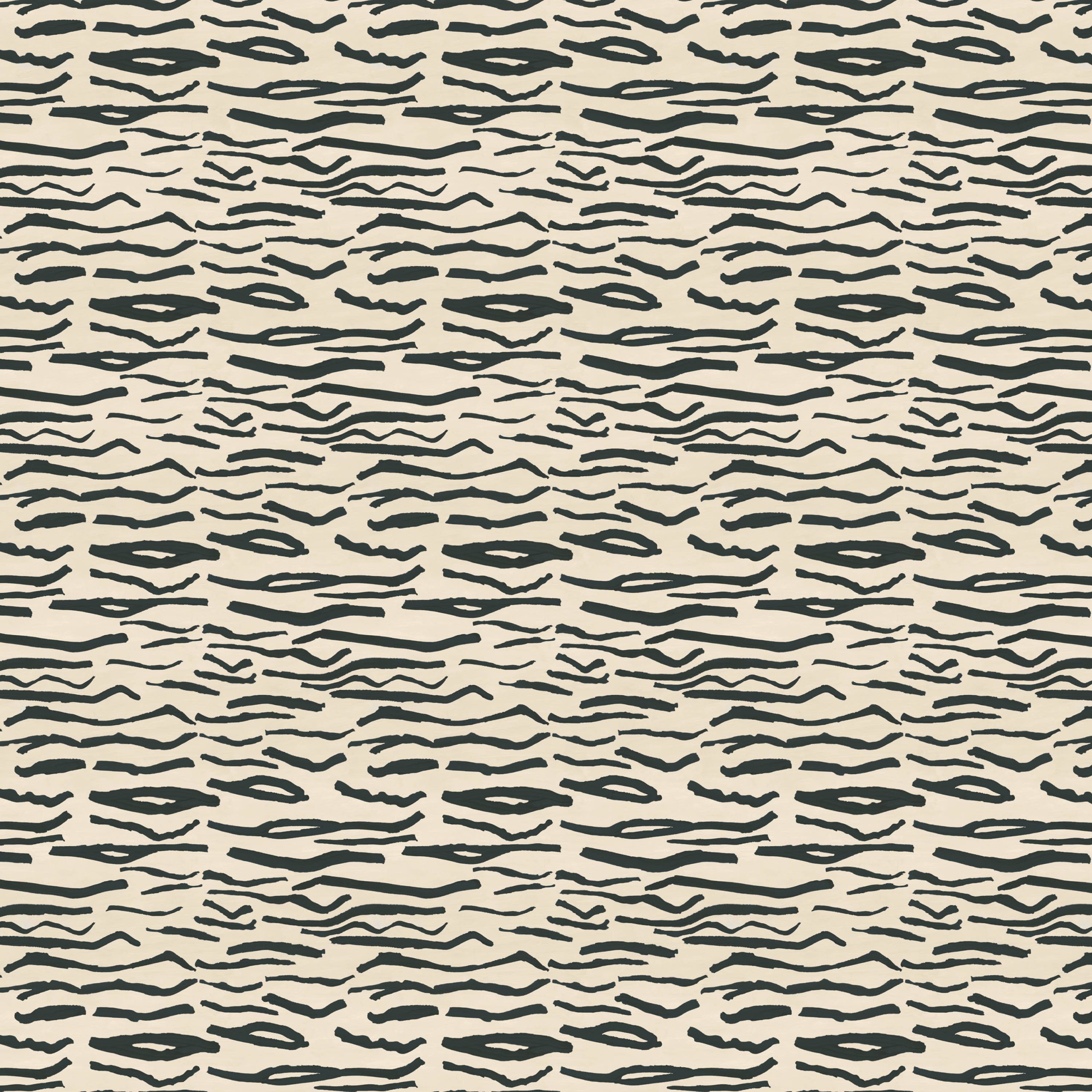 Cstchii Behang Animal stripes Beige