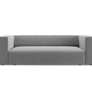 Cosmopolitan Design Bank Arendal 2-zits, flueel lichtgrijs – 102x180x7 Cosmopolitan Design Bank Arendal 2-zits, flueel lichtgrijs – 102x180x7