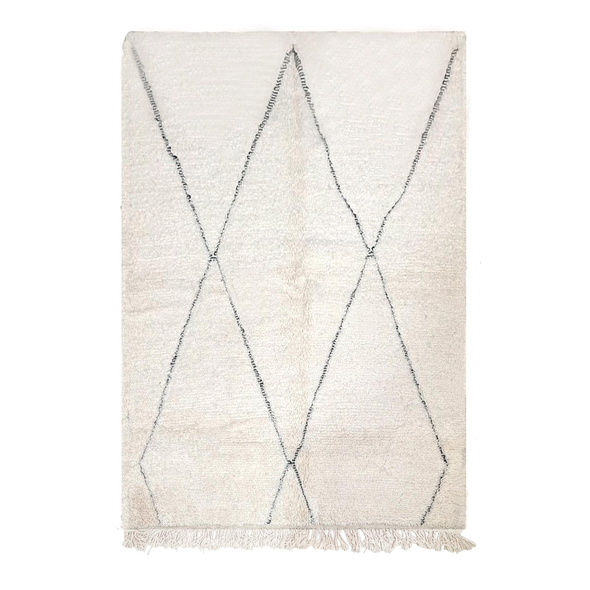 AFK Living vloerkleed Berber - handgemaakt - Wol - 150 cm x 250 cm
