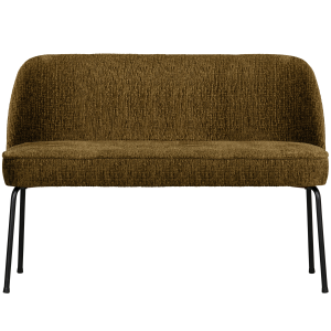 WOOOD eetbank Vogue – Structure Velvet – Brass – 83x120x59 WOOOD eetbank Vogue – Structure Velvet – Brass – 83x120x59