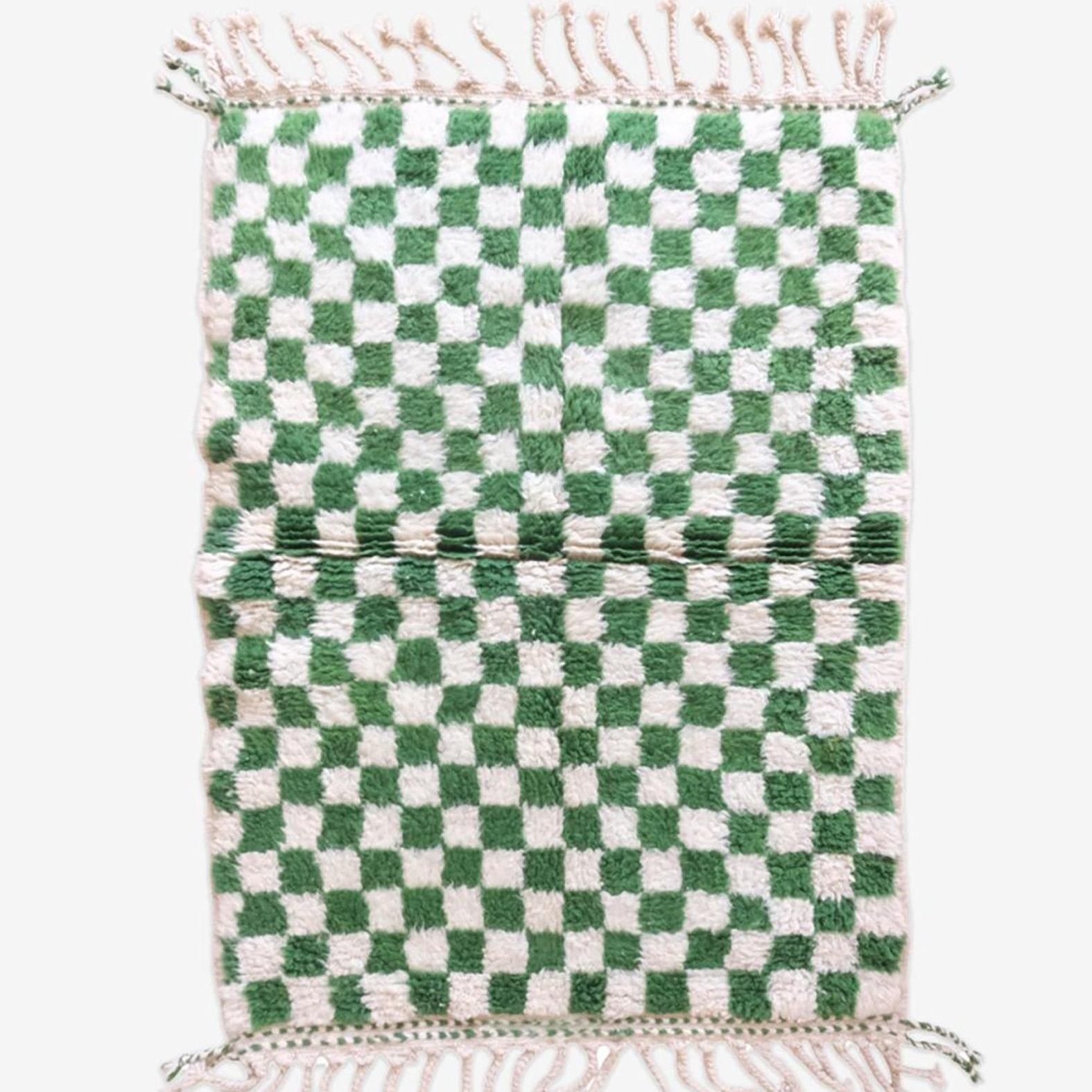 AFK Living vloerkleed Berber - handgemaakt - Wol - 107 x 156 cm