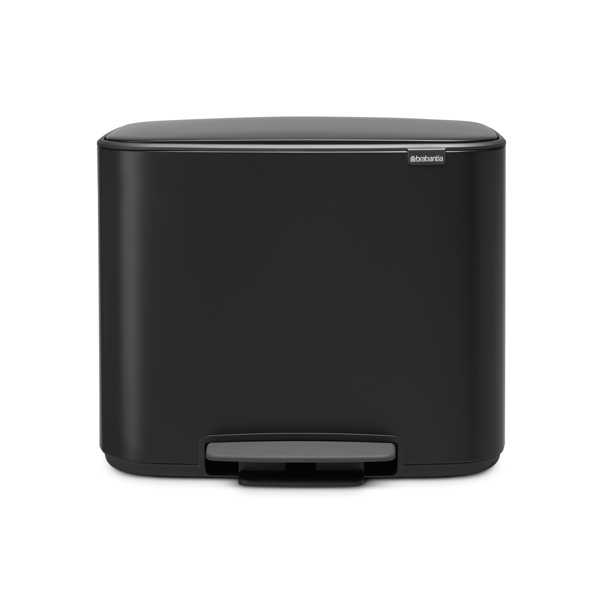 Brabantia Bo Pedaalemmer, 1 binnenemmer, 36 liter - Matt Black