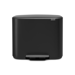 Brabantia Bo Pedaalemmer, met 3 binnenemmers, 3 x 11 liter – Matt Blac Brabantia Bo Pedaalemmer, met 3 binnenemmers, 3 x 11 liter – Matt Blac